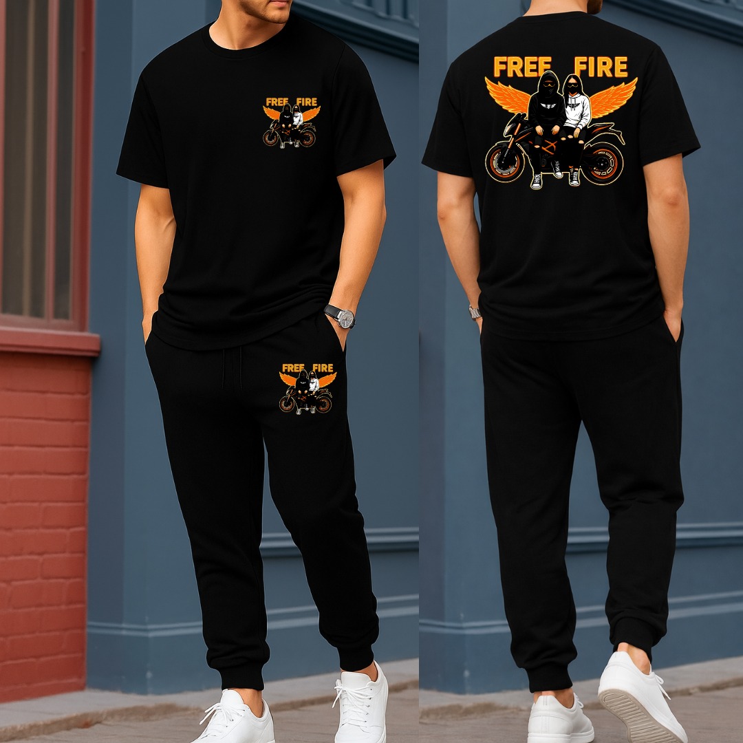 Export Quality Cotton Tshirt & Trouser Combo Set (28028)