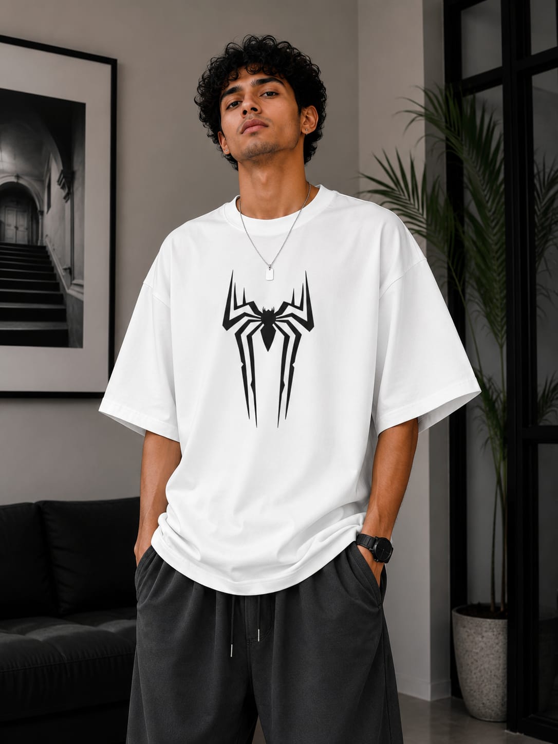 Premium Cotton Drop Shoulder T-shirt (32023)