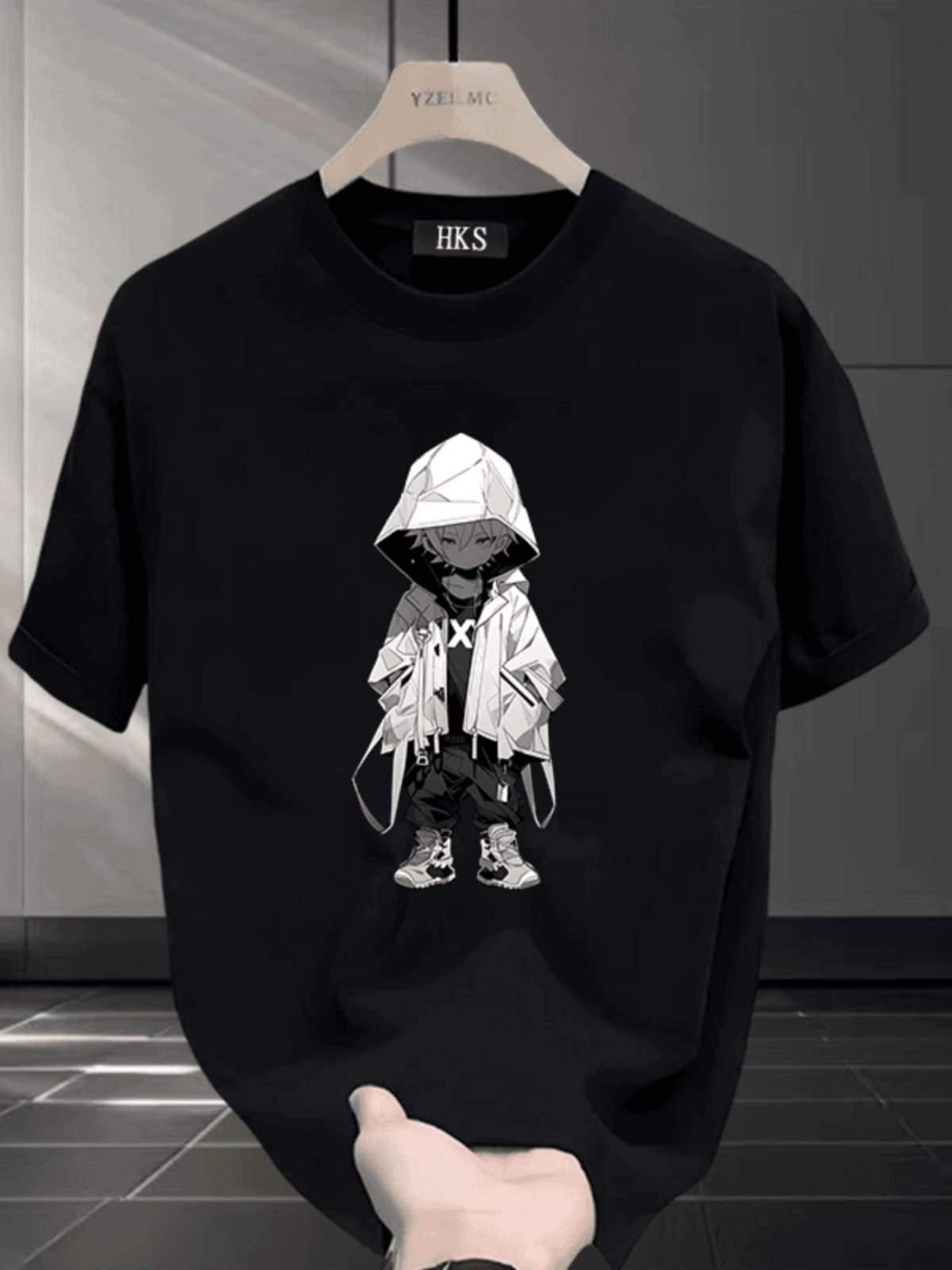 Premium Cotton Drop Shoulder T-shirt (32029)