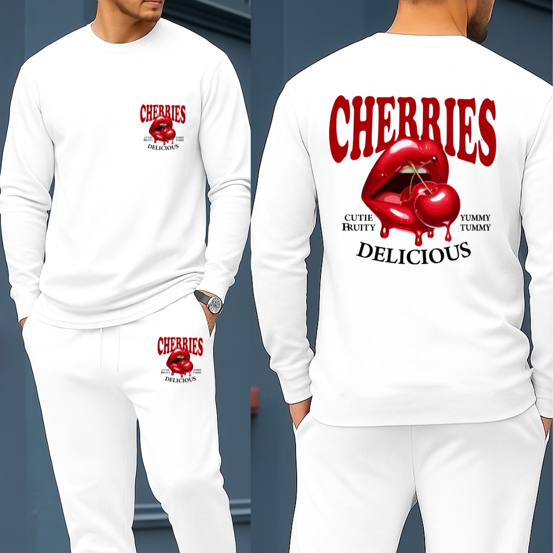 Long Sleeve Tshirt and Trouser Set (24079)