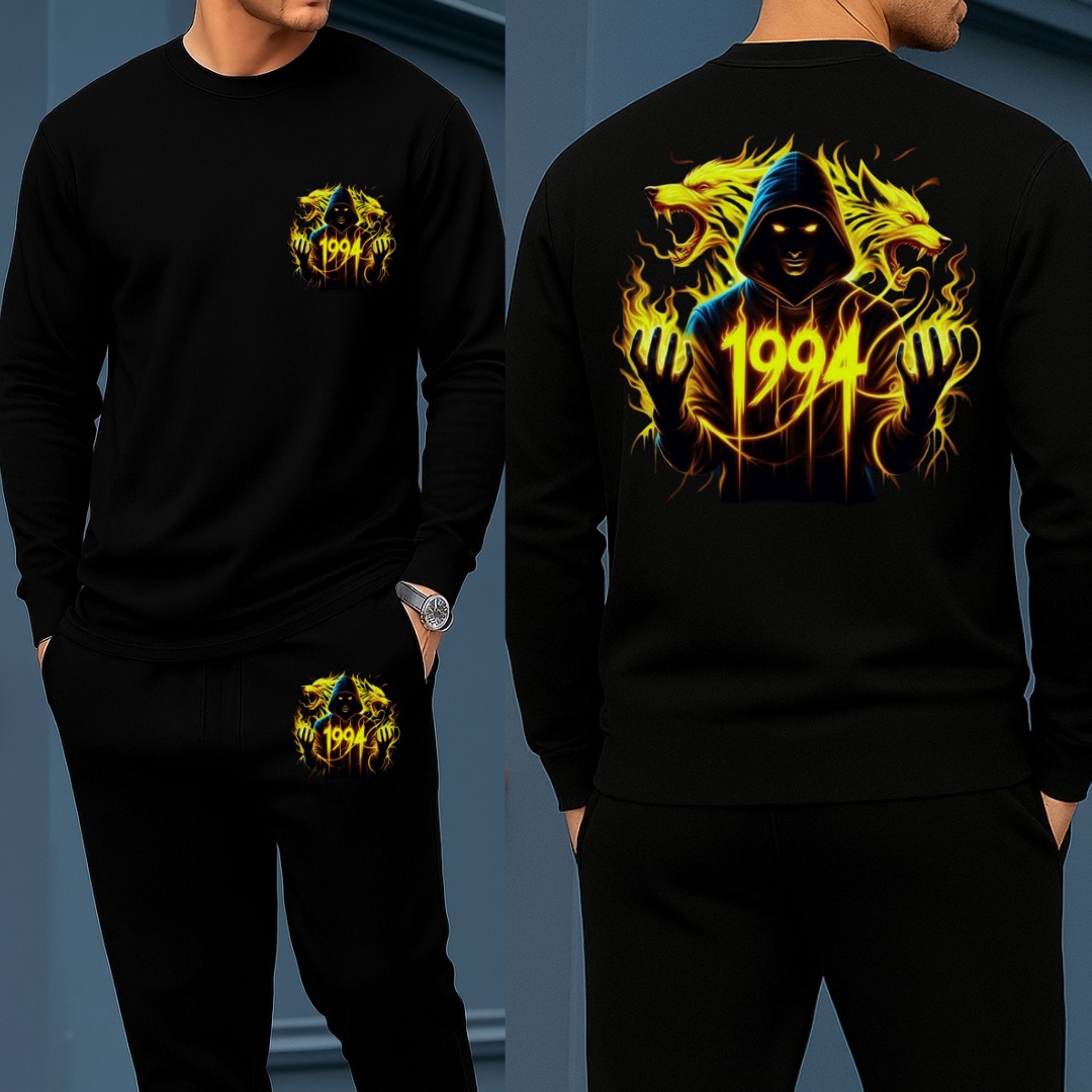 Long Sleeve Tshirt and Trouser Set (24066)