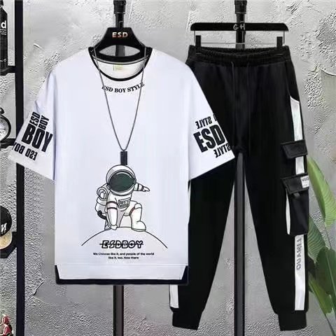 Half Sleeve T-Shirt & Trouser Set (29701)